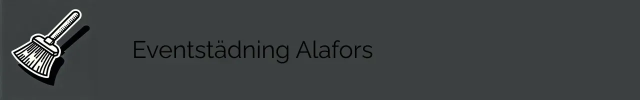 Eventstädning Alafors