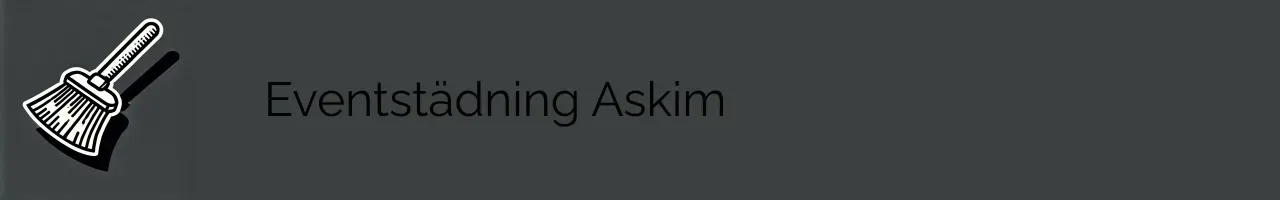 Eventstädning Askim