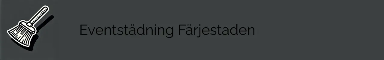 Eventstädning Färjestaden