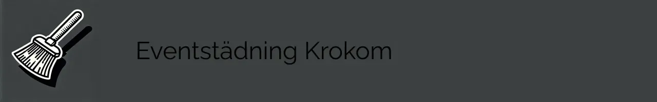 Eventstädning Krokom