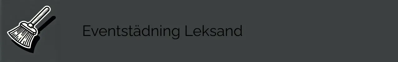 Eventstädning Leksand