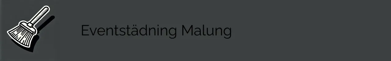 Eventstädning Malung