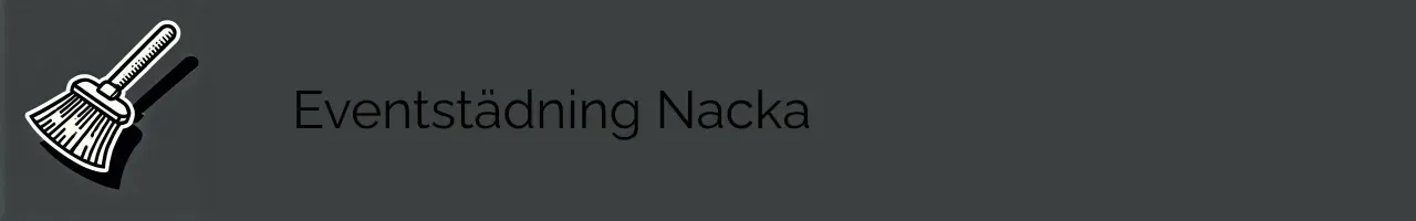 Eventstädning Nacka