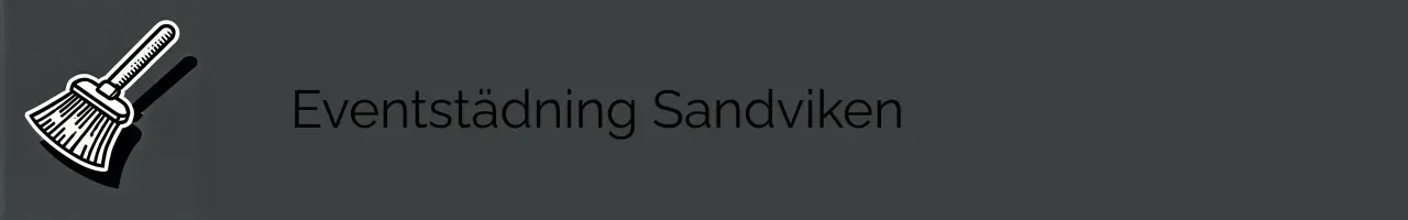 Eventstädning Sandviken